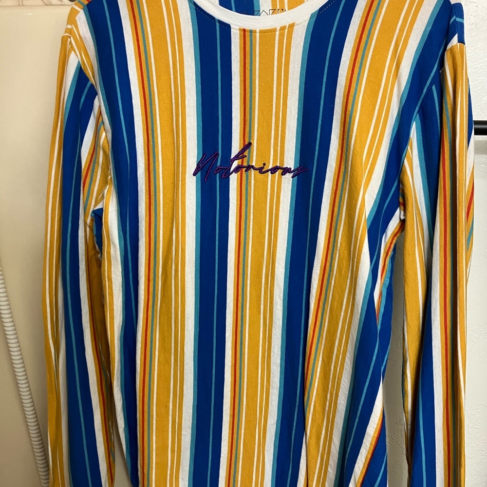 Multicolor Striped Long Sleeve Tee
